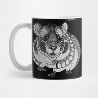 Zentangle Hamster Mug